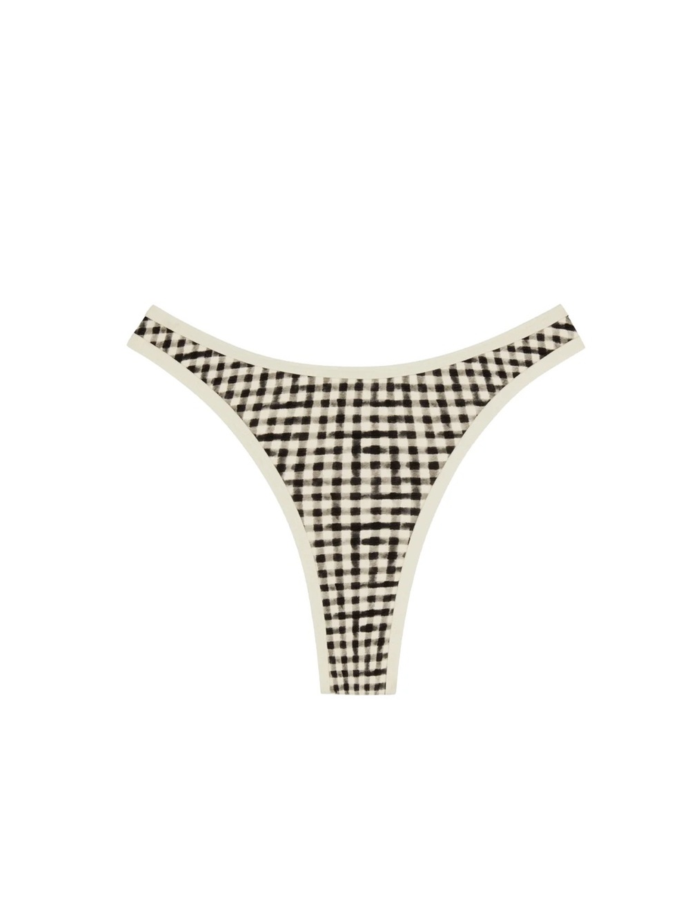 Monday Swimwear SOMERSET BOTTOM - BLACK GINGHAM